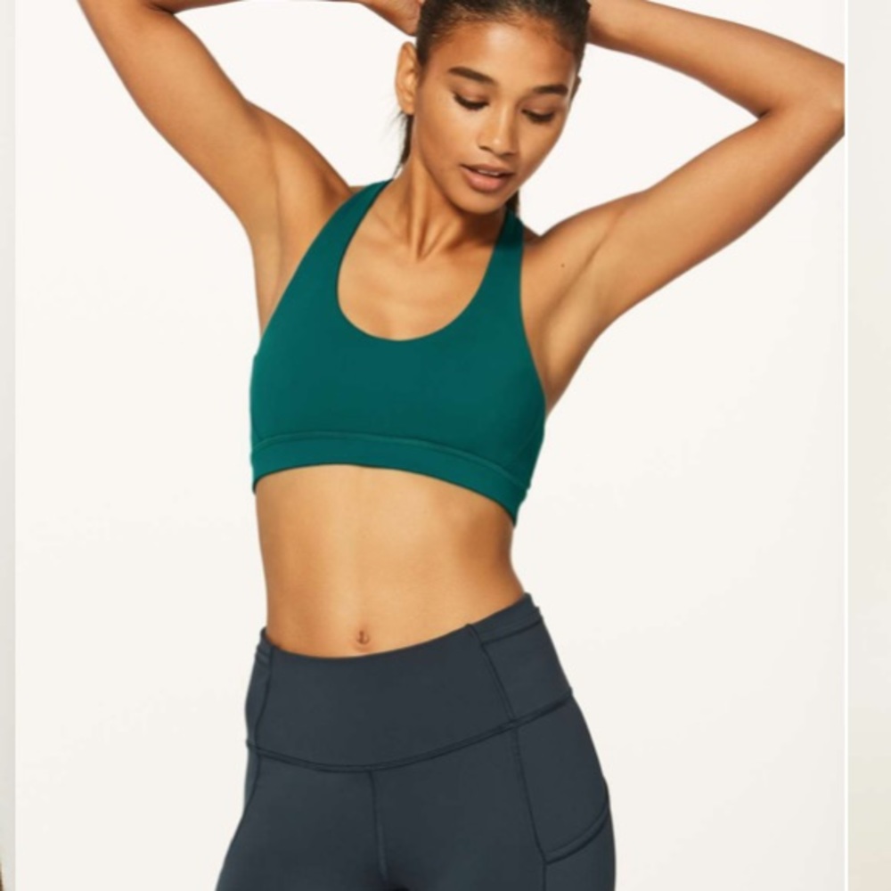 Lululemon Break Free Bra (Nulux)
Teal Green 6